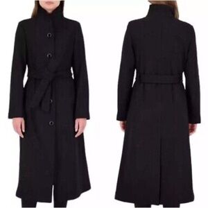 Kate Spade Black Long Coat